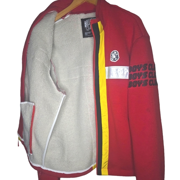 Billionaire Boys Club | Wind Chill Jacket | 881-8401RED | Sherpa lined | Reflect - Picture 7 of 16